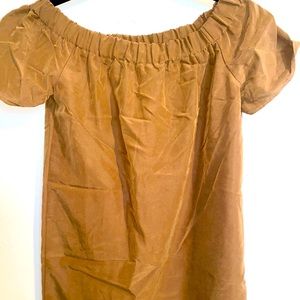 Off the shoulder dress